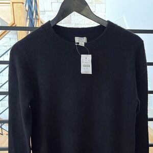 NWT j crew Black Knit Sweater, women’s small